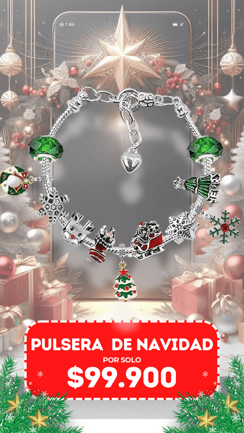 pulsera navidad - mas vendido